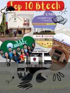 Top 10 Best Btech Collage in Madhya Pradesh (MP).