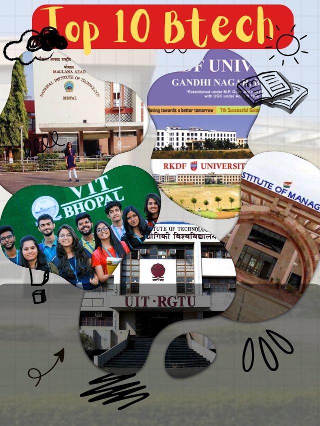 Top 10 Best Btech Collage in Madhya Pradesh (MP).