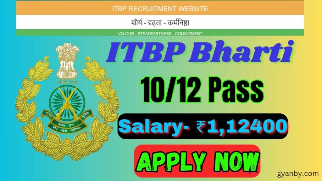 ITBP Recruitment 2024